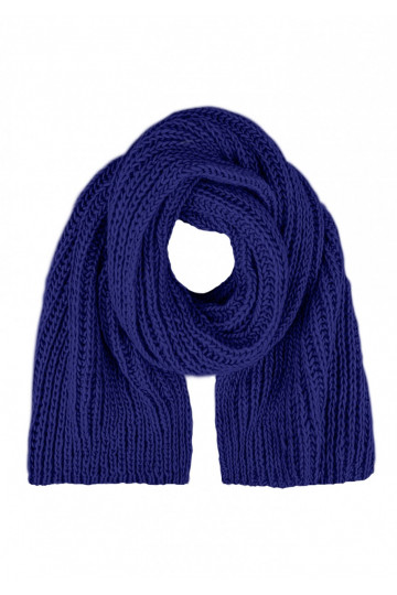 Cobalt blue scarf