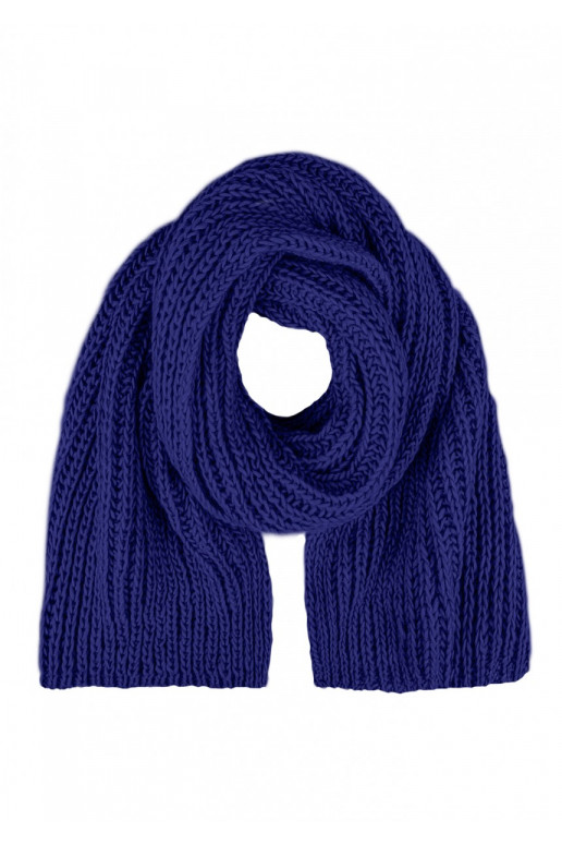 Cobalt blue scarf