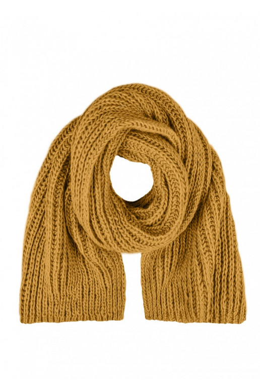 Mustard yellow scarf