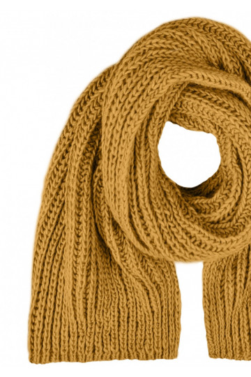 Mustard yellow scarf 2