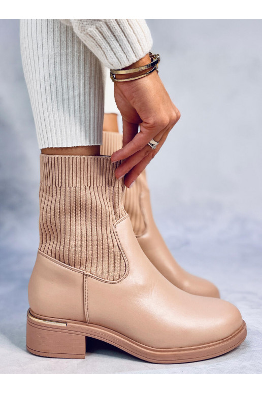 Nude sock ankle clearance boots
