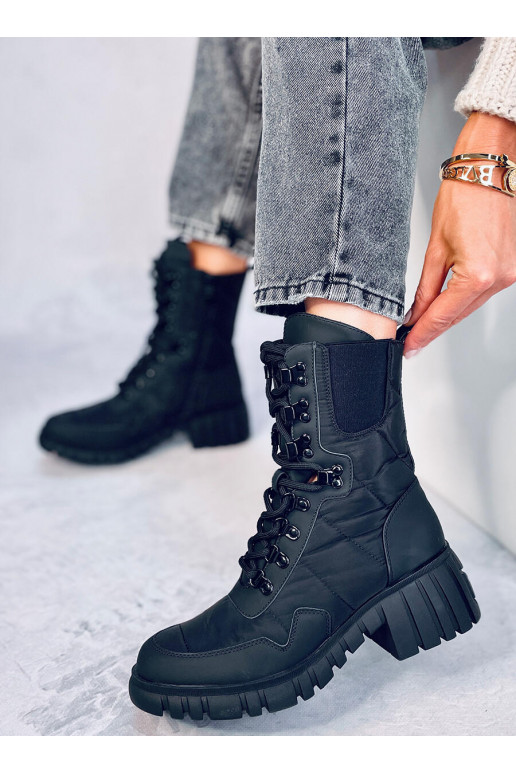 Nylon boots JEWEL BLACK