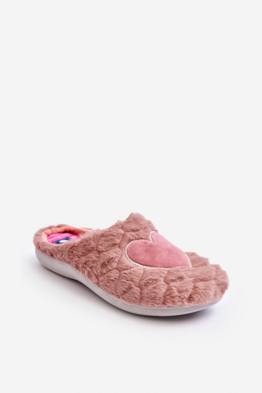 Women's Furry Home Slippers Inblu EC000099 Pink