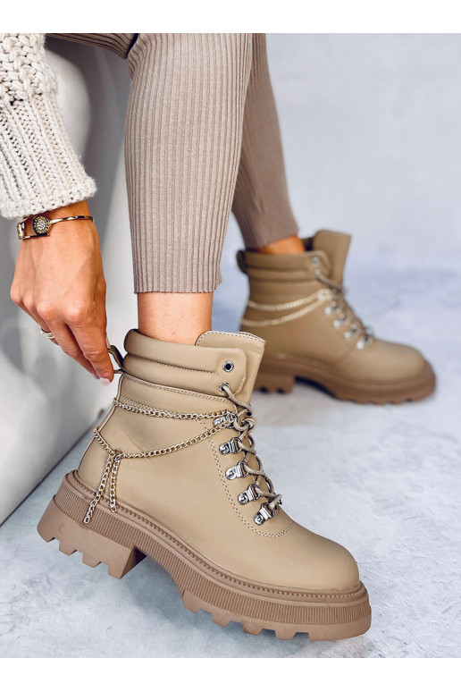 Stylish women's boots HUDSON APRICOT