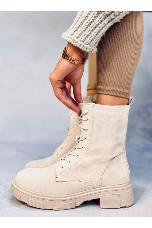Boots  of suede LAVEY BEIGE