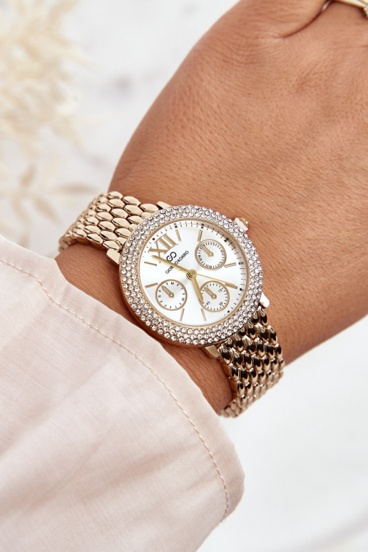 Women's Watch Adorned with Zirconia Giorgio&Dario GDM3028 Gold
