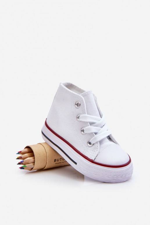 Children's High Sneakers White Filemon