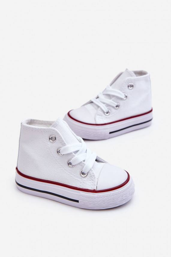 Children's High Sneakers White Filemon