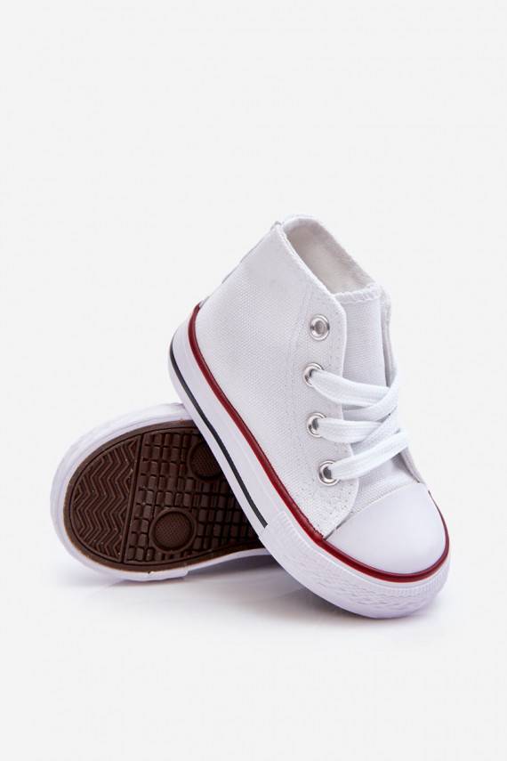 Children's High Sneakers White Filemon