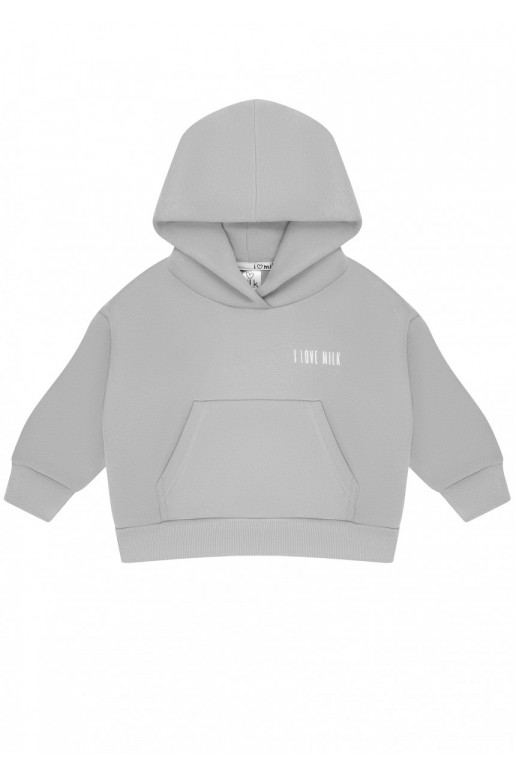 Pure - Gray rock kids hoodie