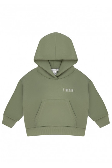 Pure - Olive kids hoodie