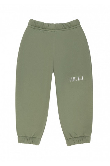 Pure - Kids sweatpants Olive 2