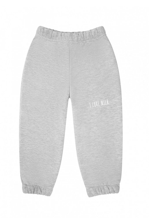 Pure - Kids sweatpants Grey Melange