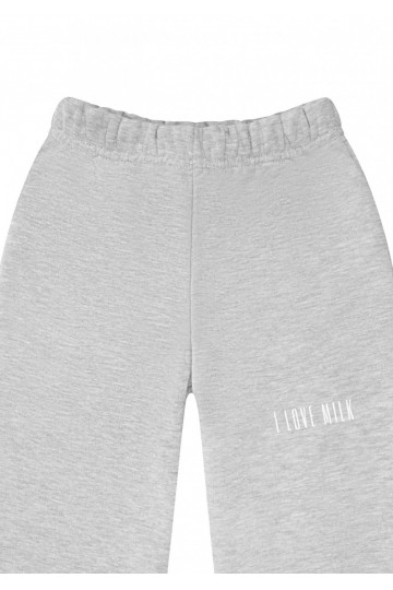 Pure - Kids sweatpants Grey Melange 2