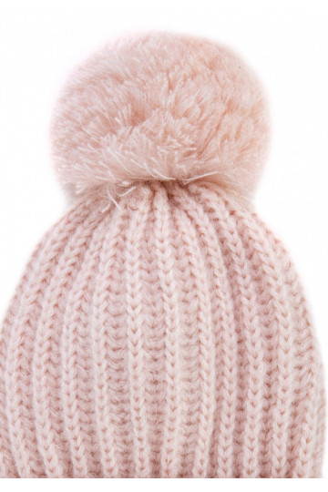 Naluu - Powder pink winter hat 2