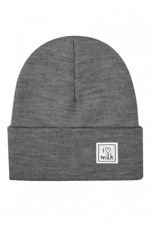 Winter graphite melange kids beanie