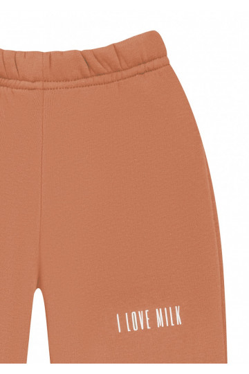 Pure - Dusty orange kids sweatpants 2