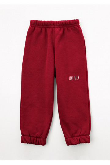 Pure - Cherry red kids sweatpants