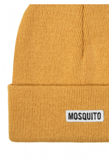 Buff - Yellow knitted beanie 2