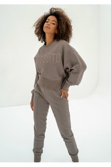 Hoody - Savannah tan brown sweatpants 2