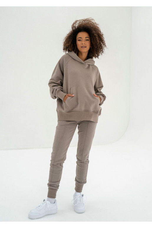 Hoody - Simply taupe sweatpants