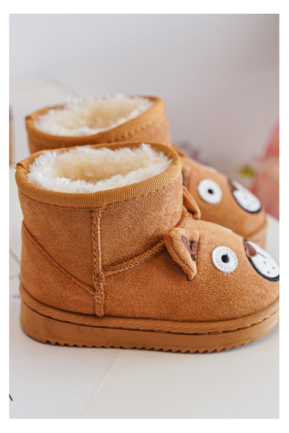 Children's Insulated Boots Snow Boots Camel Vavena