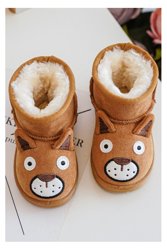 Children's Insulated Boots Snow Boots Camel Vavena