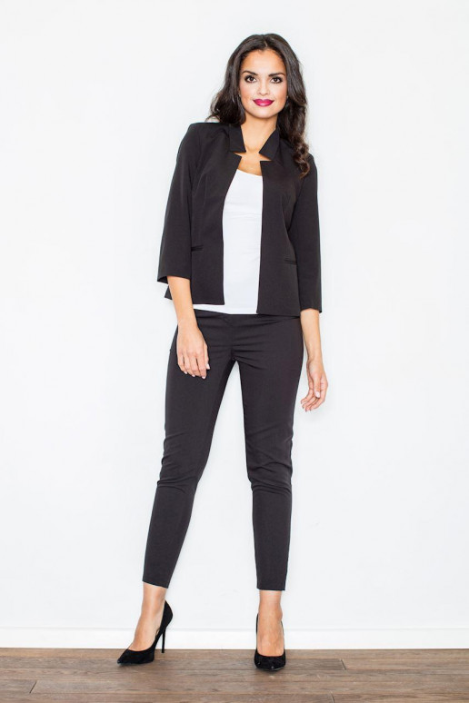 Švarkas juodos spalvosFigl