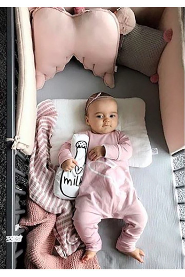 Powder pink long sleeved romper &quot;bunny&quot; 2