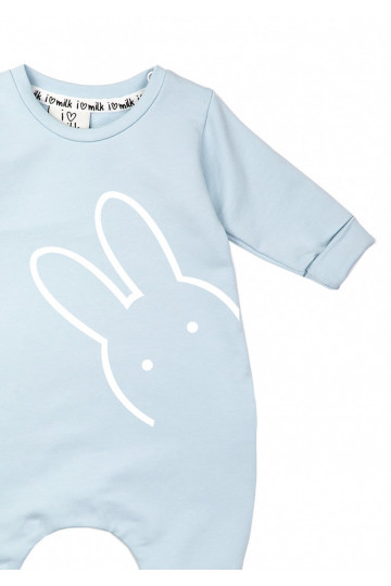 Light blue long sleeved romper &quot;bunny&quot; 2