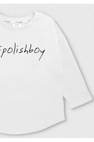 White kids sweatshirt &quot;polishboy&quot; 2