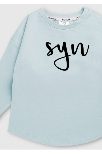 Light blue kids Sweatshirt &quot;syn&quot; 2