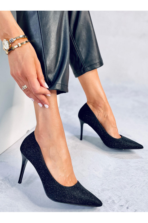 High-heeled shoes MAINERI BLACK