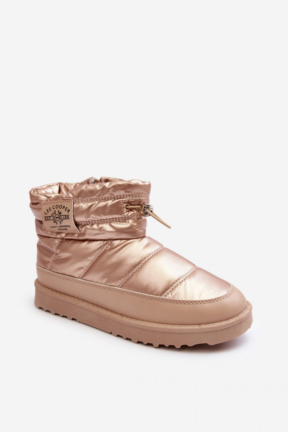 Women's Insulated Snow Boots Lee Cooper Beige