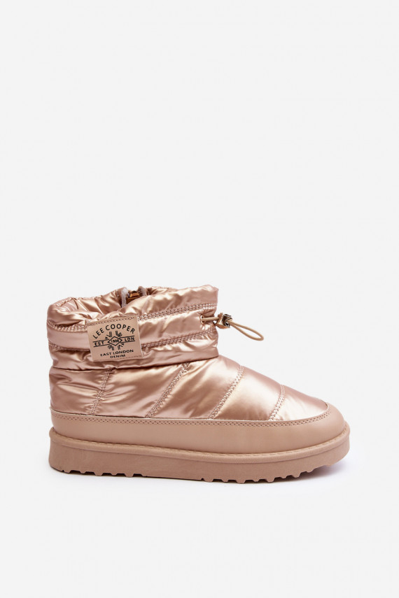 Women's Insulated Snow Boots Lee Cooper Beige