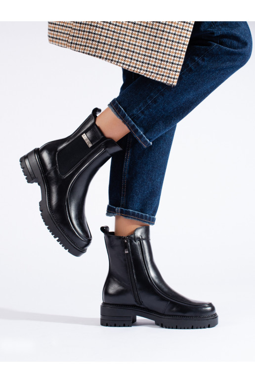 black women's boots  Potocki