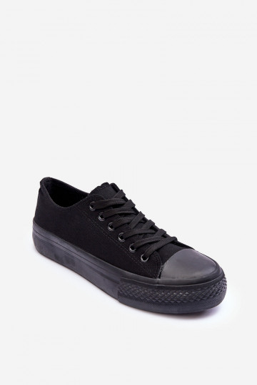 Low Classic Sneakers on Platform Black Jazlyn 2