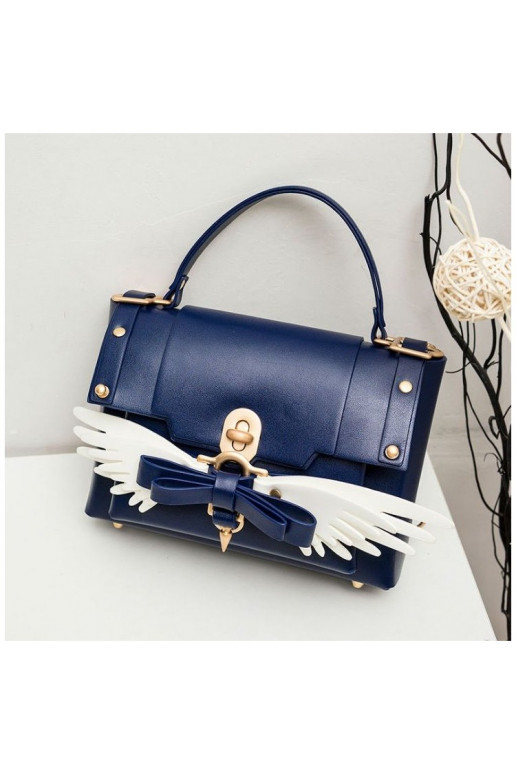 Women's handbag ANGEL dark blue TA1GRAN