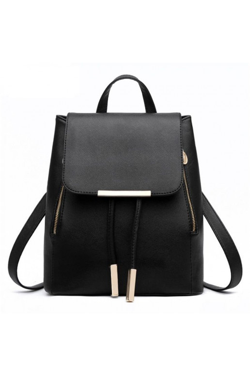 Elegant backpack - black PL27CZ