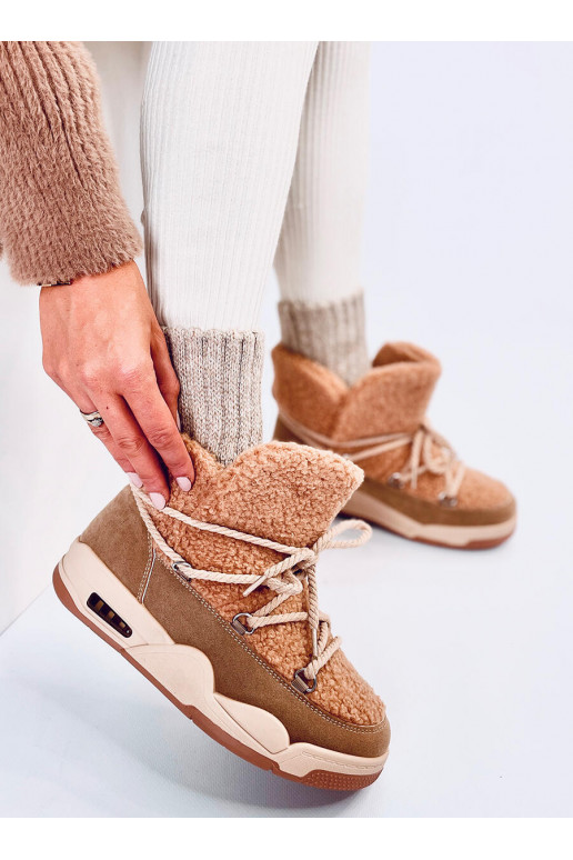 Snow boots Sneakers  REMAL khaki colors