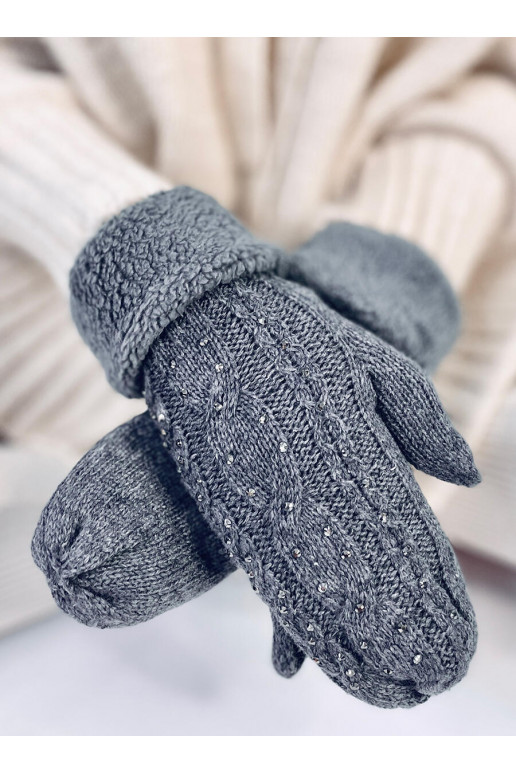 Women's gloves  REGIS Gray