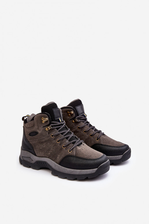 Men's Trekking Shoes Grey Fontanoe