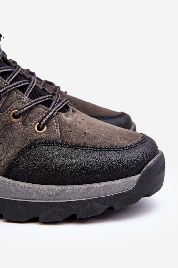 Men's Trekking Shoes Grey Fontanoe