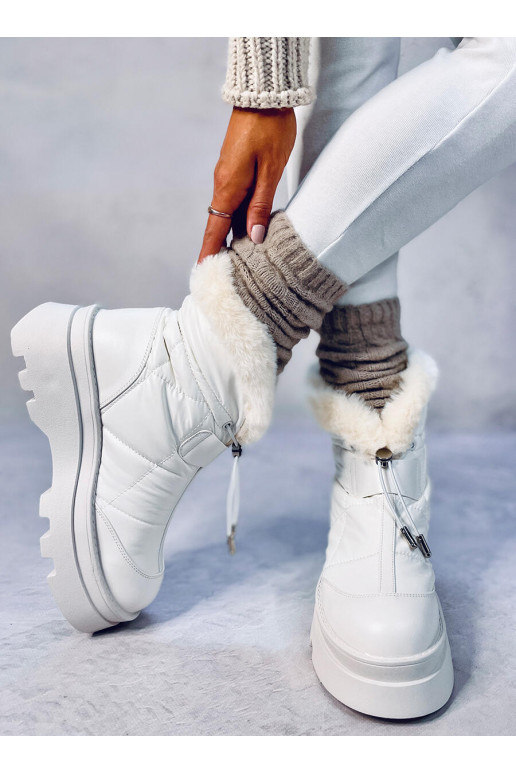 Snow boots with fur TAVARIS WHITE