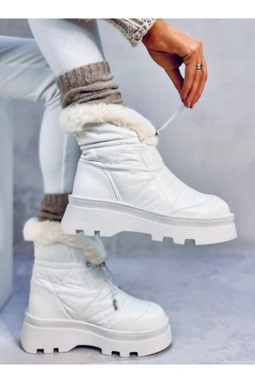 Snow boots with fur TAVARIS WHITE 2