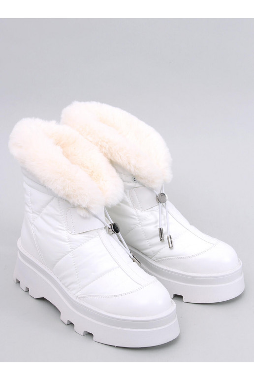 Snow boots with fur TAVARIS WHITE Snow boots with fur TAVARIS WHITE