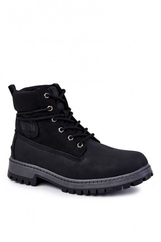 Men's Boots Memory Foam Big Star KK174206 Black