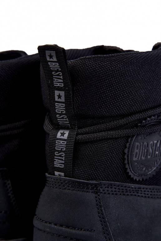 Men's Boots Memory Foam Big Star KK174206 Black