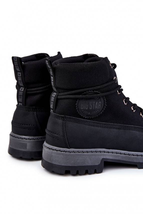 Men's Boots Memory Foam Big Star KK174206 Black