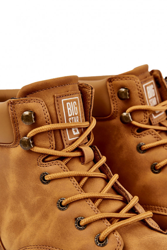 Men's Boots Memory Foam Big Star KK174207 Camel